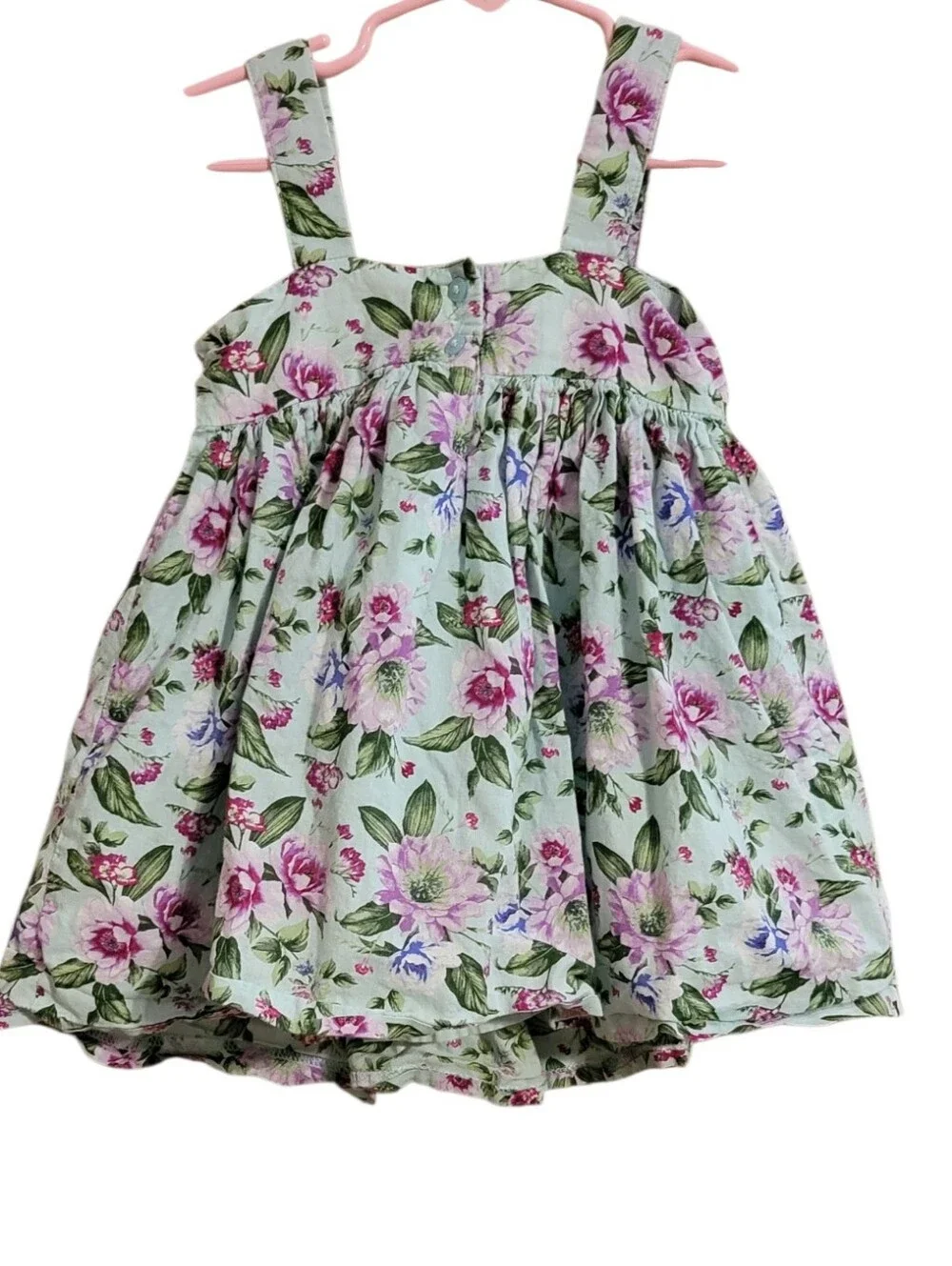 Janie And Jack Blue Floral Dress